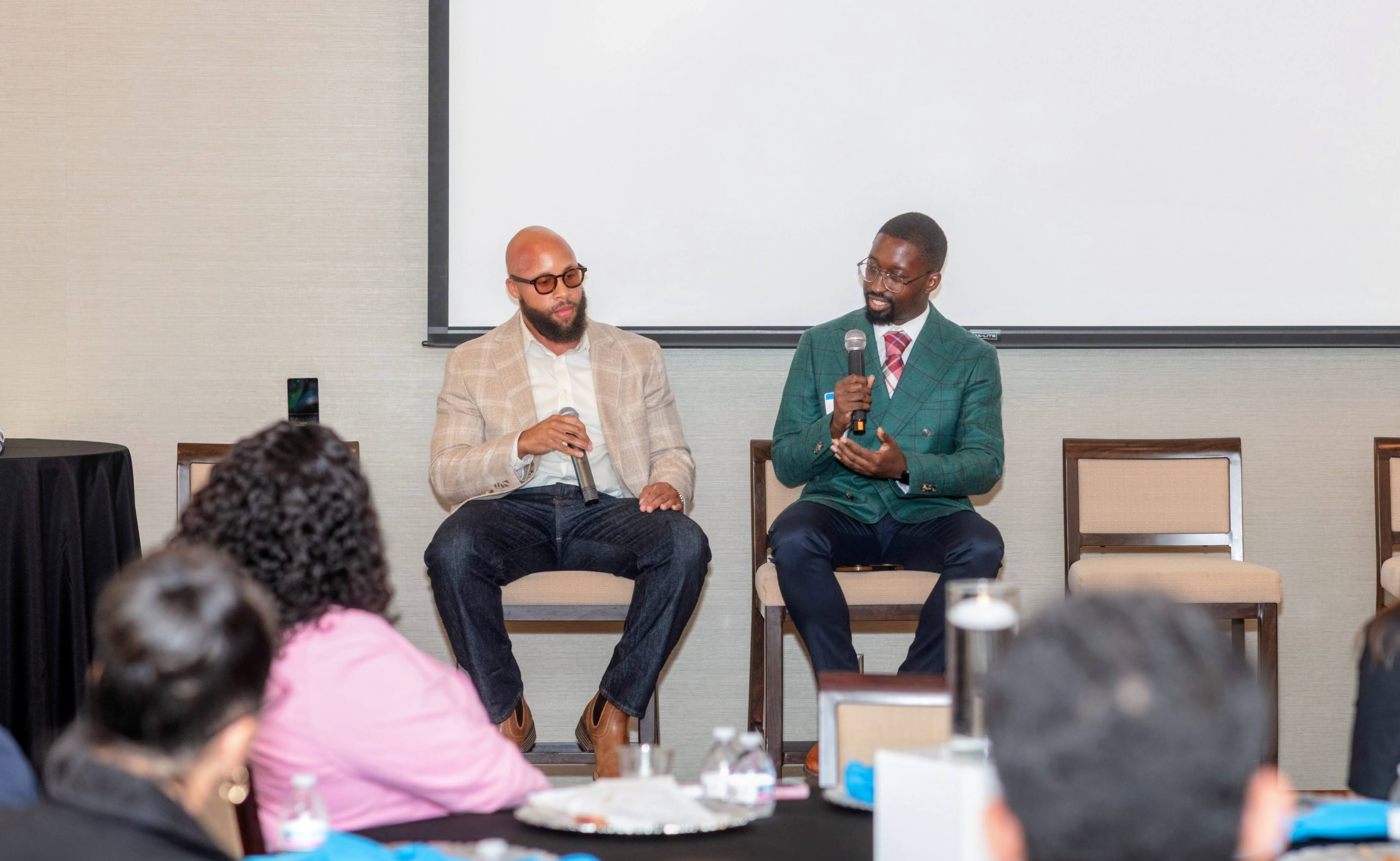 Ryan Boyer Jr. and Kenyatta James fireside conversation