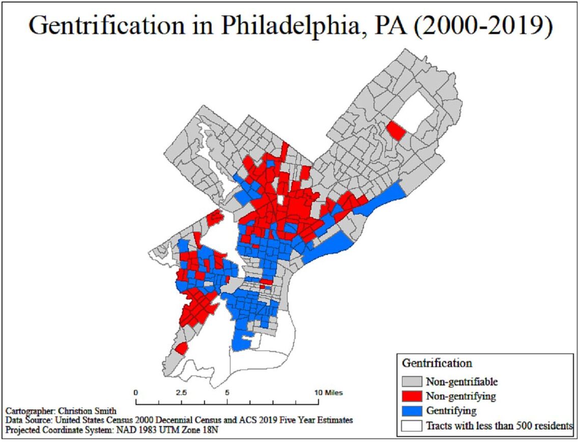Gentrification  2000-2019