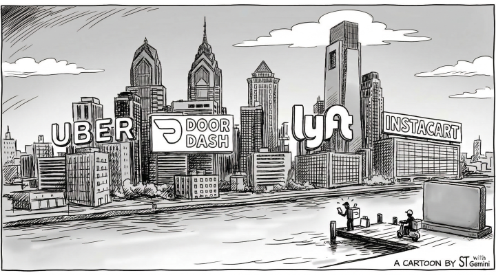 Philadelphia's dependence on gig workers