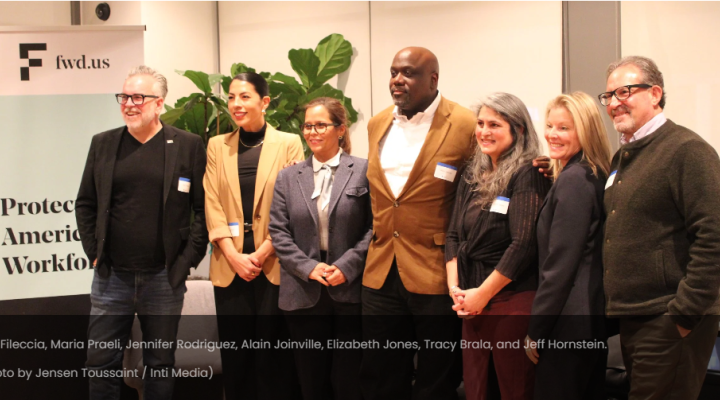 Partial speakers at the event- Photo by reporter at Inti Media